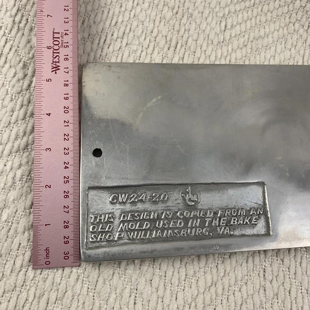 Vintage Gingerbread Man Cookie Mold Reproduction‎ Williamsburg VA CW 24-20